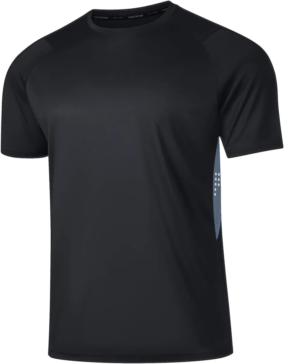 3 Pack Men Workout Shirts Quick Dry UPF 50  Sun Protection Moisture Wicking Short Sleeve Athletic T-Shirts Rash Guard