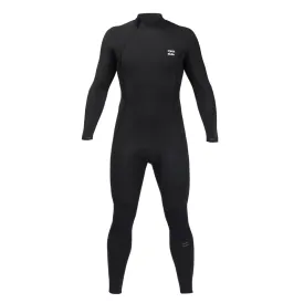 3/2 Mens Billabong Absolute Back Zip Flatlock Full Wetsuit