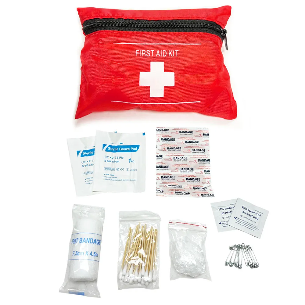 36 Pc First Aid Emergency Kit Camping Hiking Home Travel All Purpose Medial Set