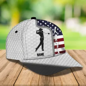 3D Classic Cap America Golfer Customize Cap Namashops