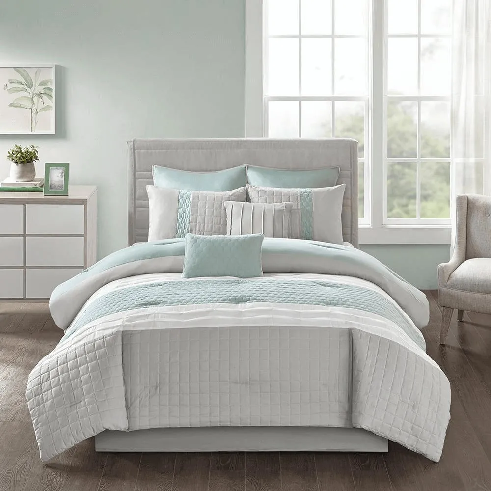 8 Piece Tinsley Comforter Set