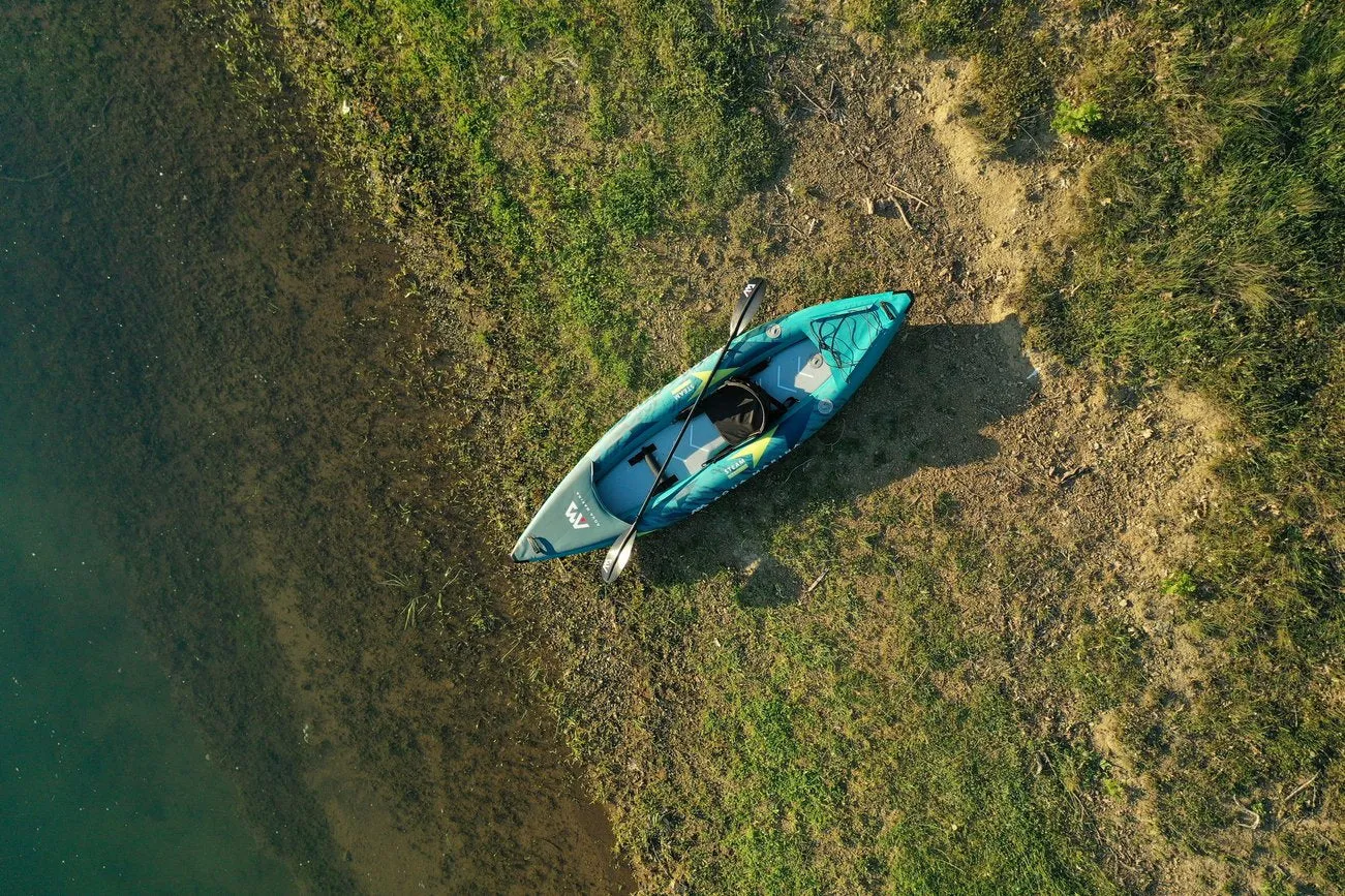 Aqua Marina - Steam-312 Versatile/ Whitewater Kayak 1-person. DWF Deck. (paddle excluded) | ST-312-22