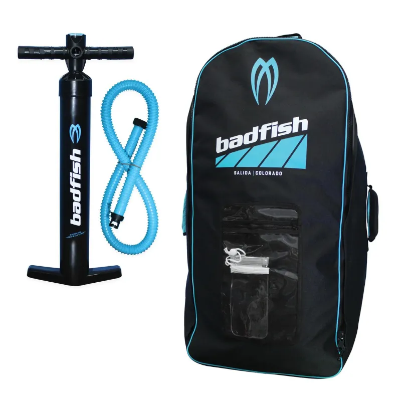 Badfish 7’6” IRS Wiki Inflatable River Surfer Surfboard