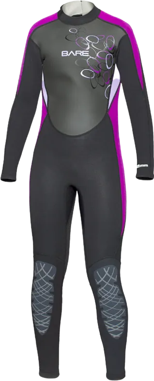 Bare 3/2mm Youth Manta Fullsuit Wetsuit