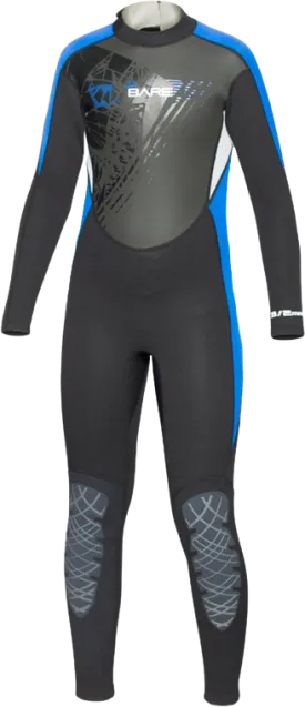 Bare 3/2mm Youth Manta Fullsuit Wetsuit