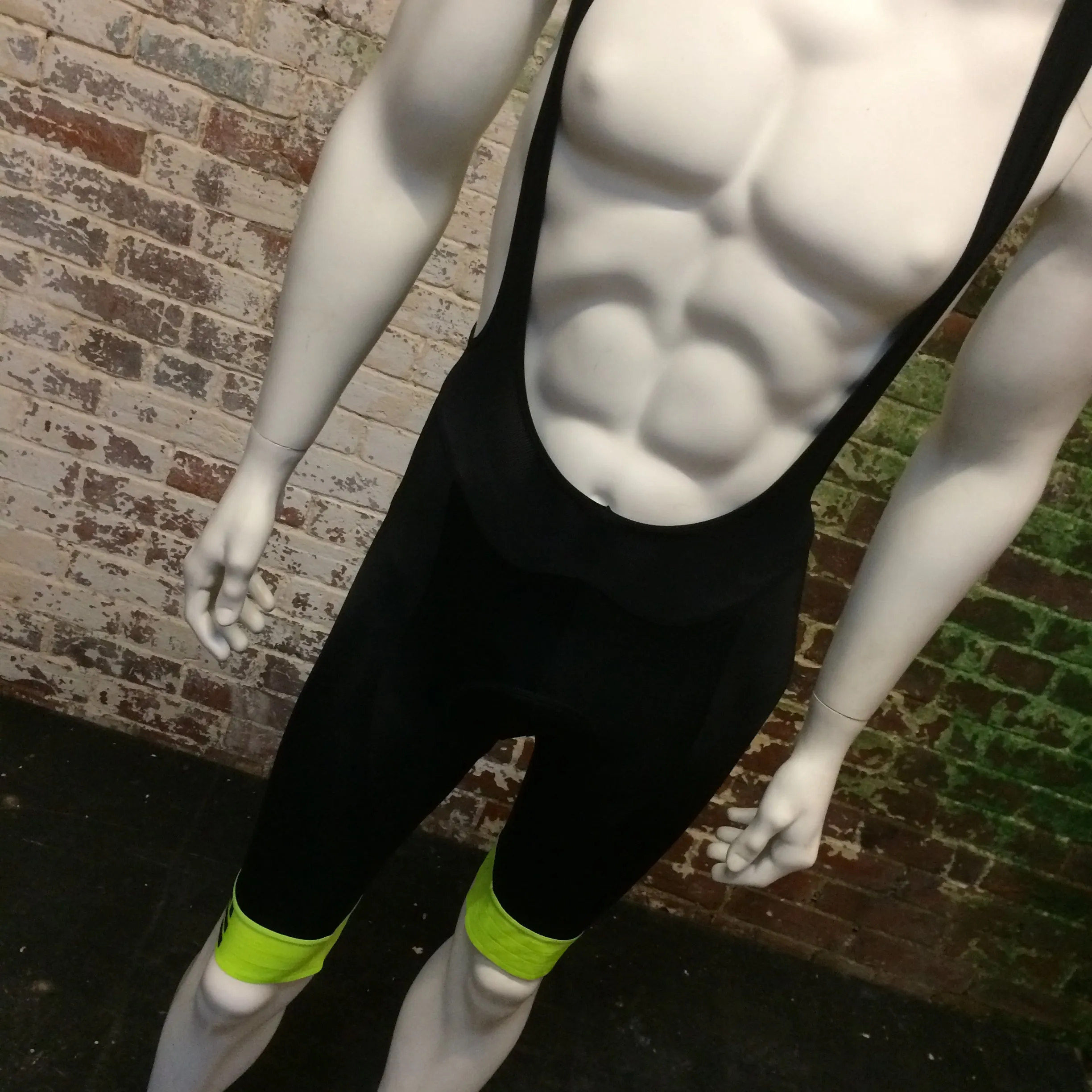BIB SHORTS : ALE Men's Padded Bib Shorts [XL]