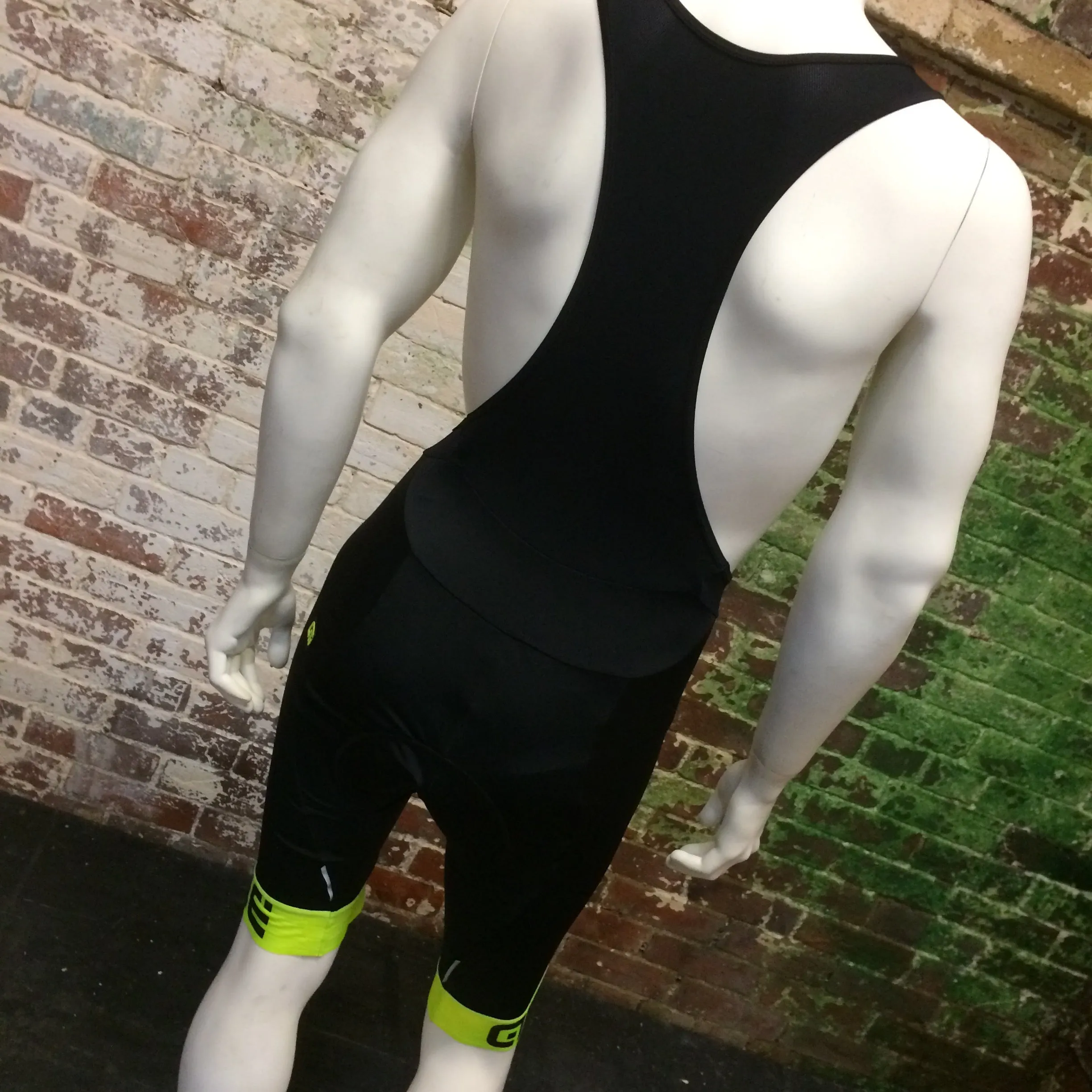 BIB SHORTS : ALE Men's Padded Bib Shorts [XL]