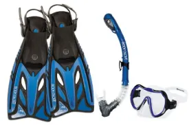 Body Glove Amani Mask, Snorkel & Fin Set