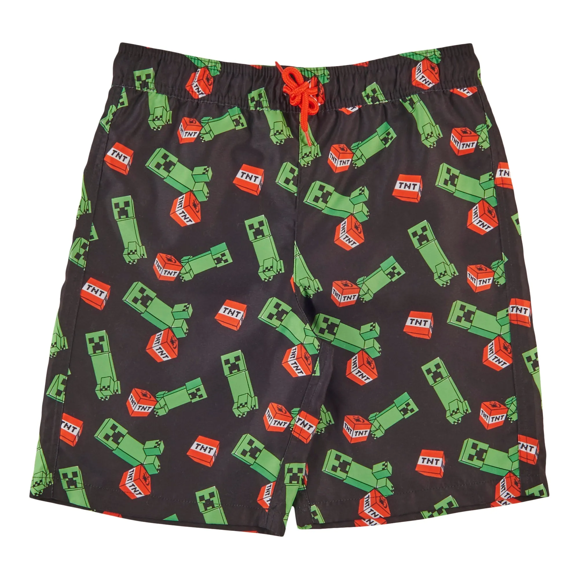 Boy's Licensed Minecraft Swim Trunks