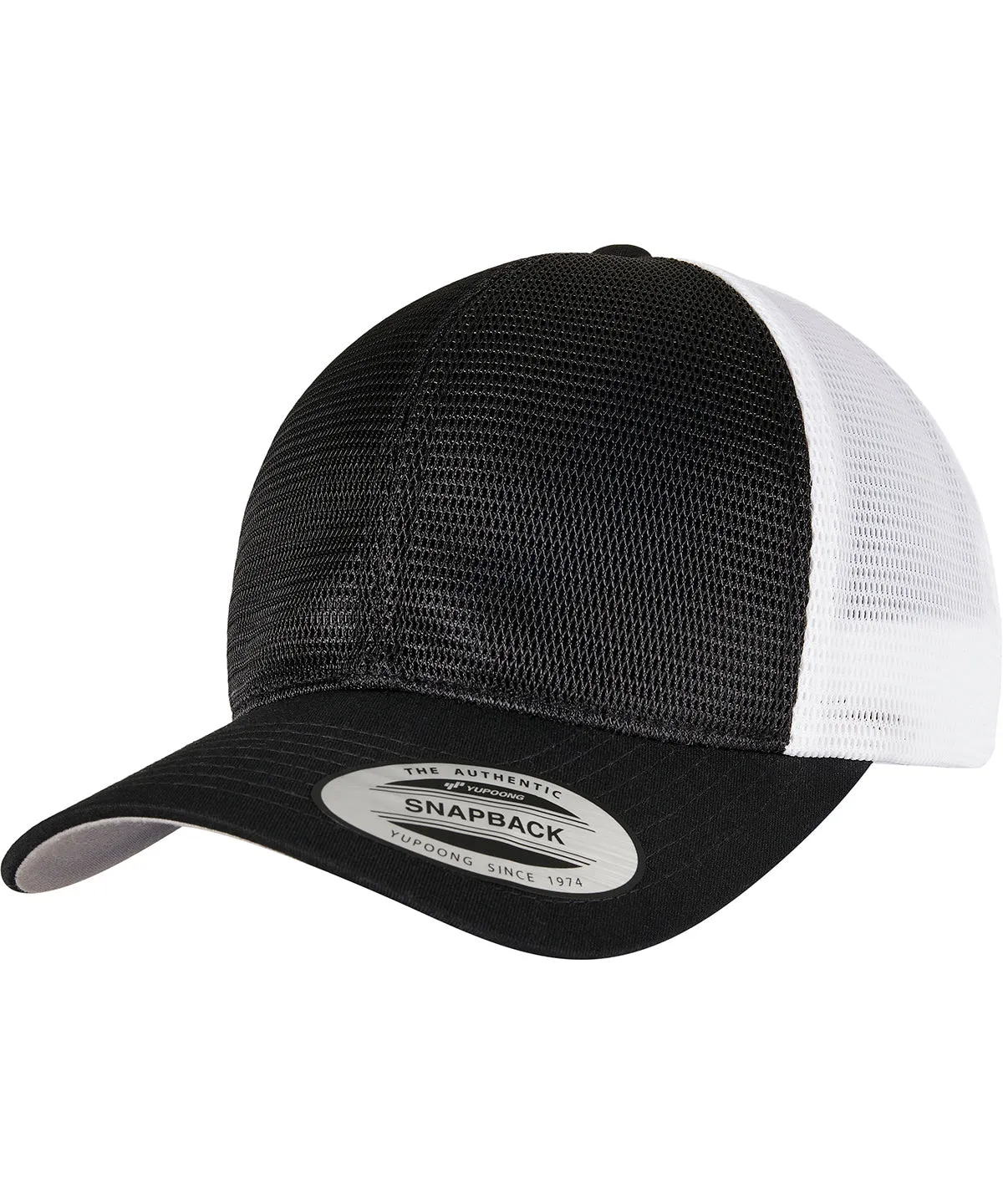 Charcoal/Black - 360° omnimesh 2-tone cap (6360T)