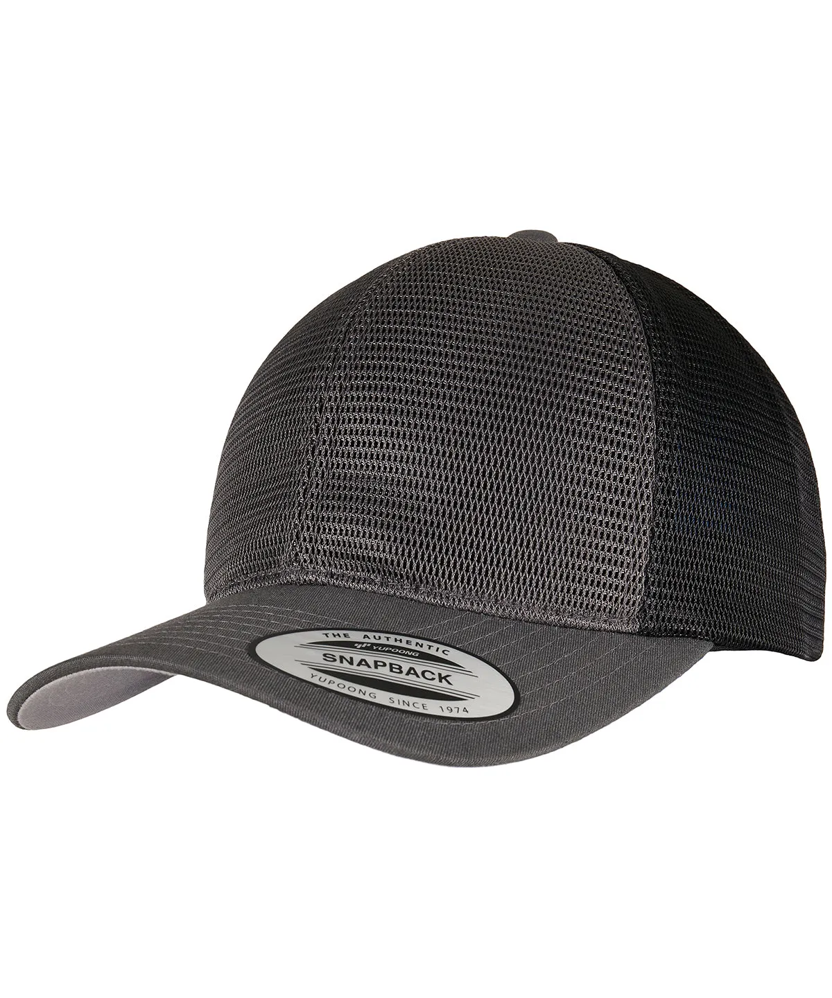 Charcoal/Black - 360° omnimesh 2-tone cap (6360T)