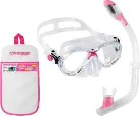 Cressi Marea Jr & Mini Dry Masks & Snorkels Combo