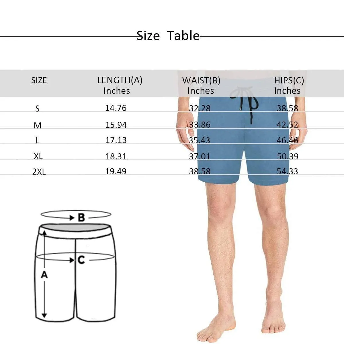 Custom Pet Face Swim Shorts Personalized Men's Quick Dry Swim Shorts with Your Cute Dog Pictures