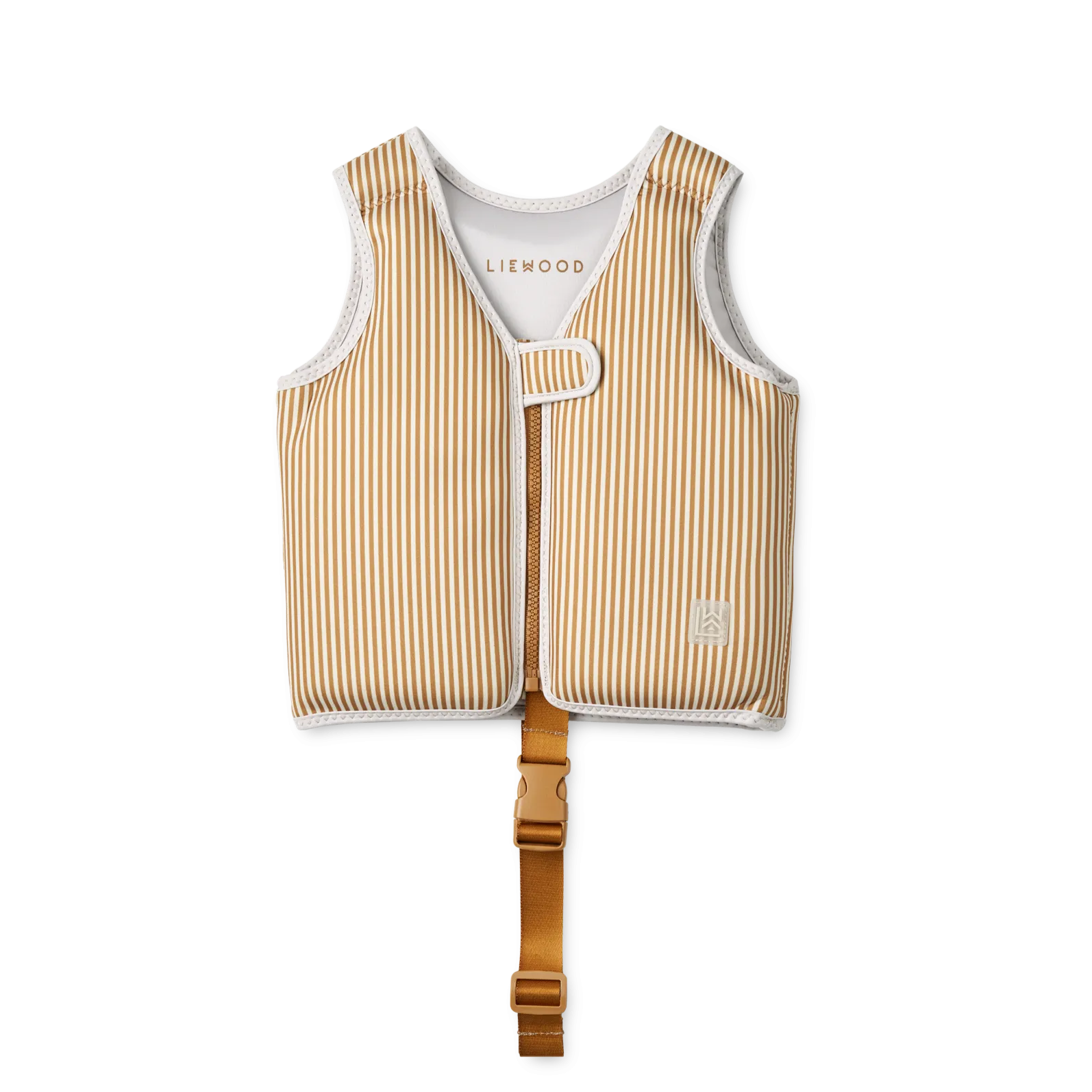 Dove Stripe Neoprene Swim Vest (Sandy/Golden Caramel)
