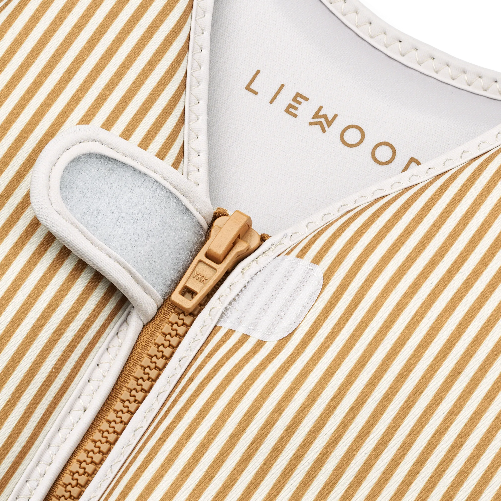 Dove Stripe Neoprene Swim Vest (Sandy/Golden Caramel)