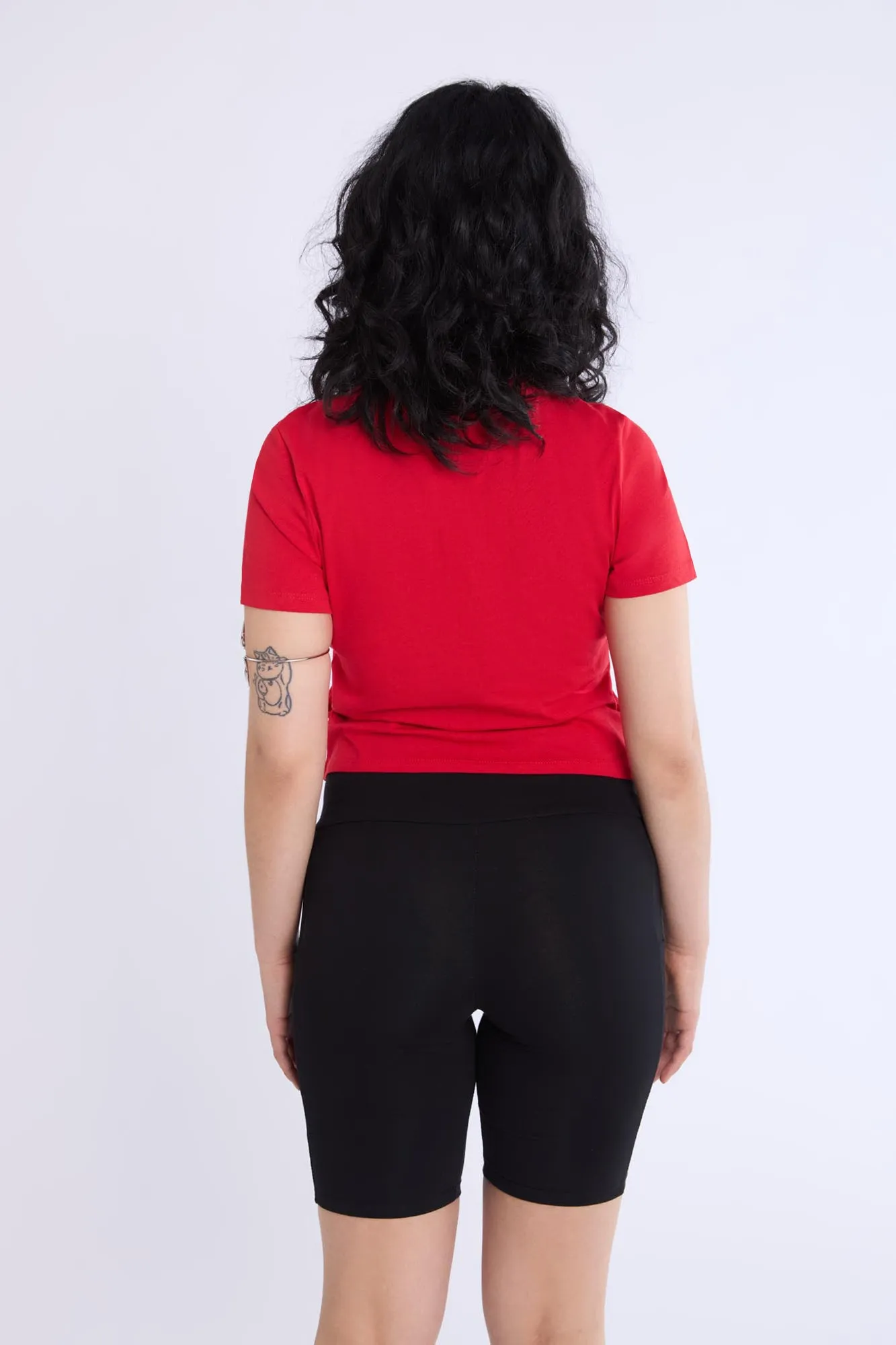 High-Rise Pocket Bike Shorts