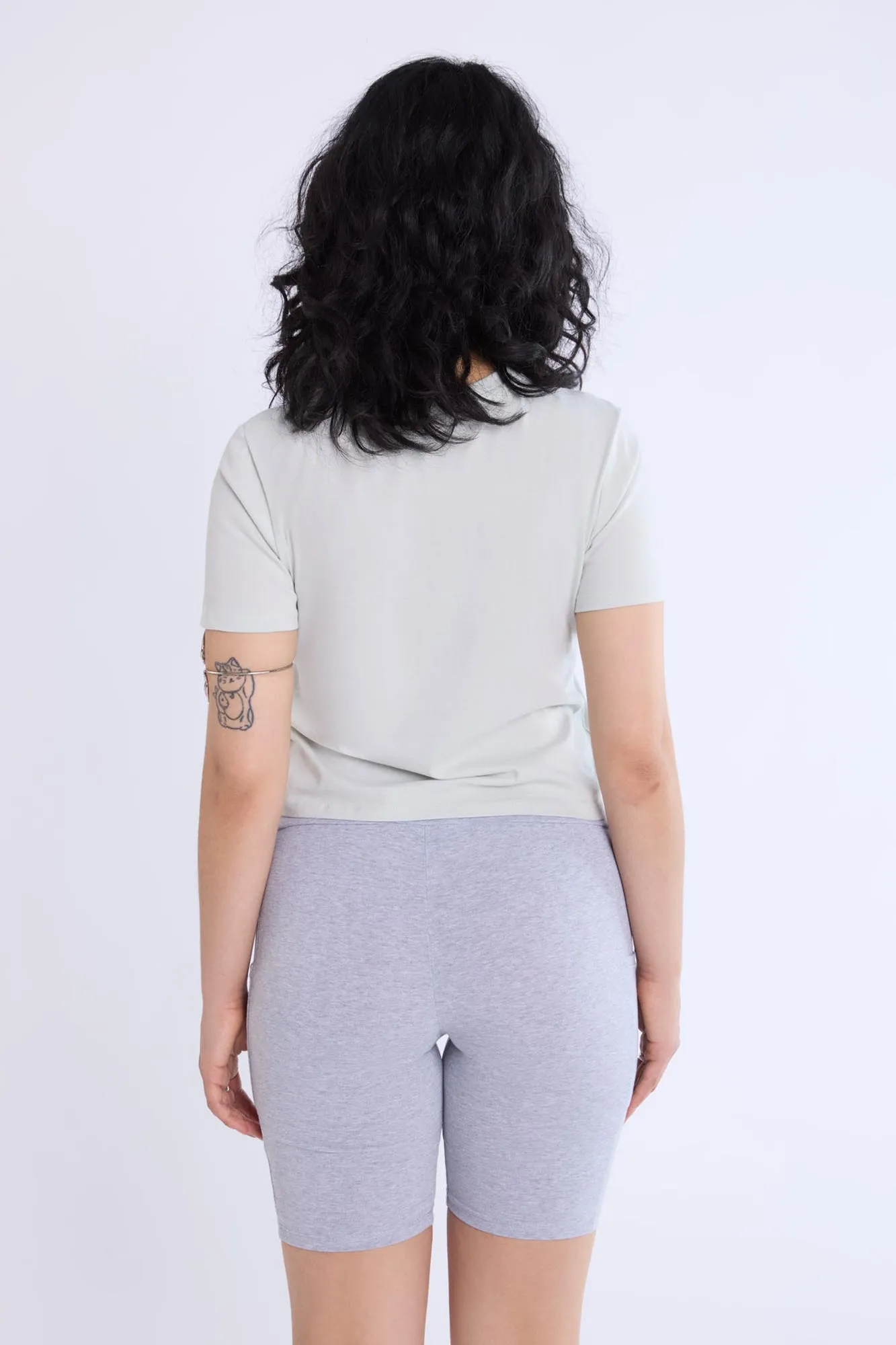 High-Rise Pocket Bike Shorts