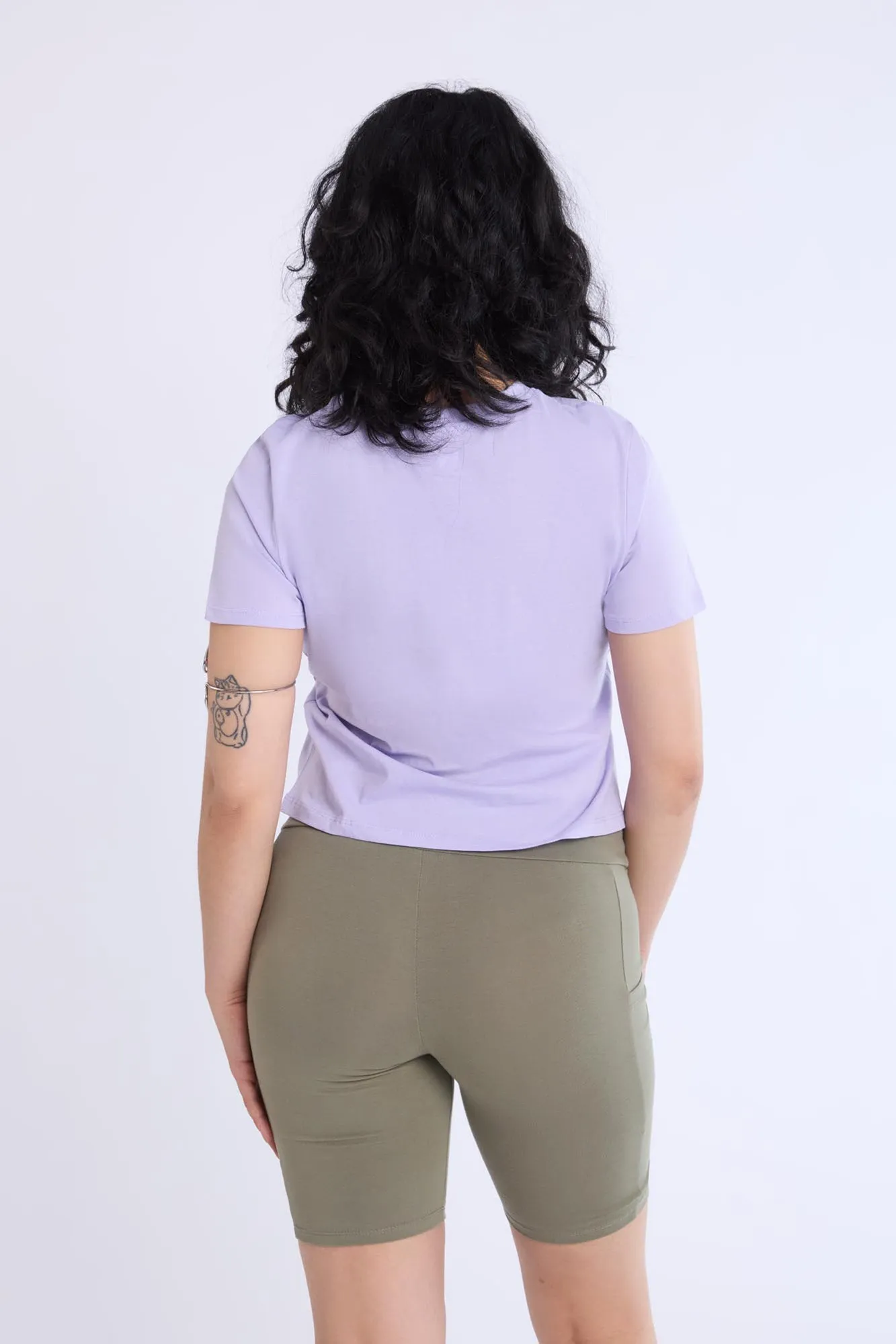High-Rise Pocket Bike Shorts