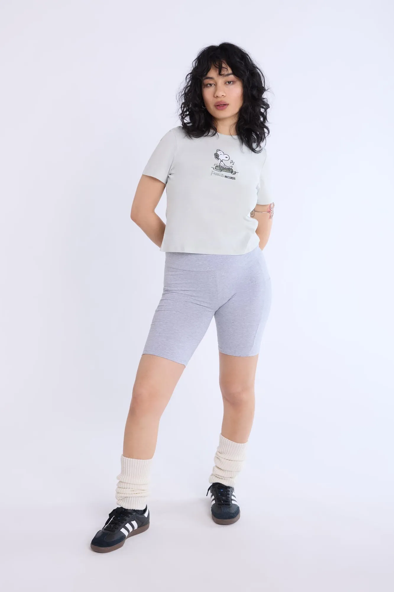 High-Rise Pocket Bike Shorts