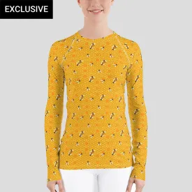 Honeycomb Rash Guard Top (POD)