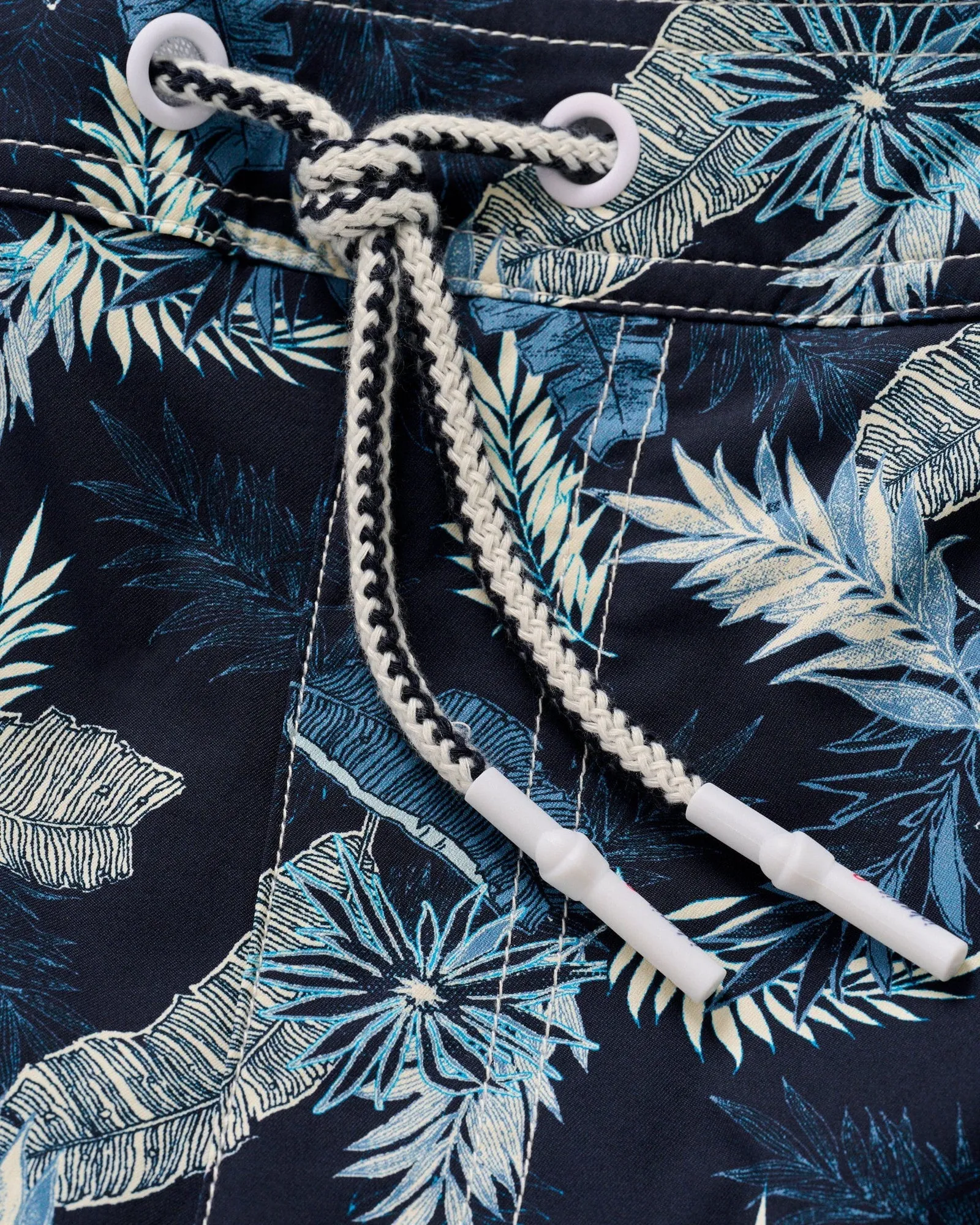 Johnnie-O 7-Inch Shore Haven Swim Trunks - Navy