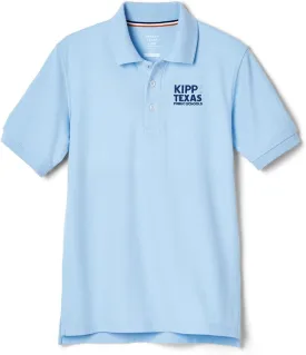 Kids Youth Short Sleeve Pique Polo Shirt