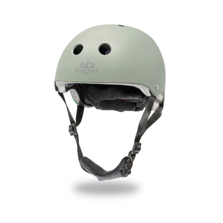 Kinderfeets Toddler Bike Helmet - Matte Silver Sage