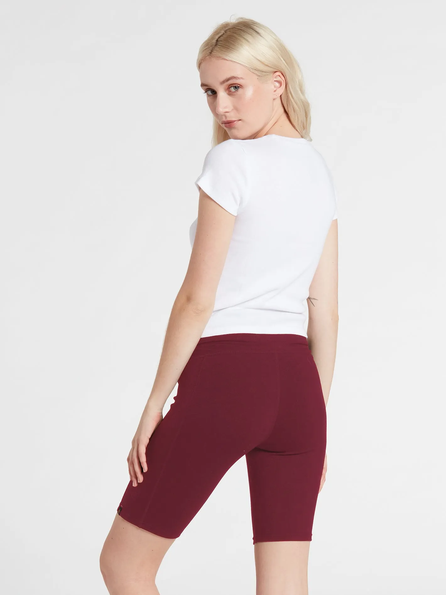 Lived In Lounge Bike Short - Bark Brown