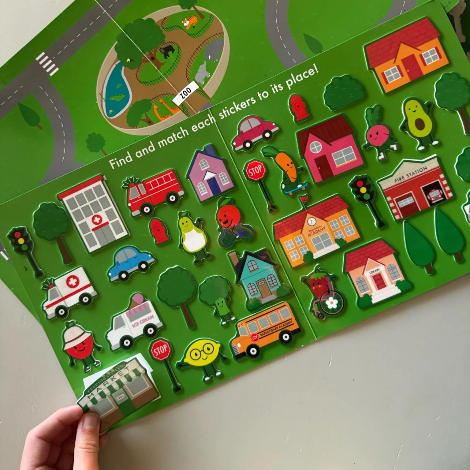*NEW* Feeding Littles Busy Bag by BapronBaby