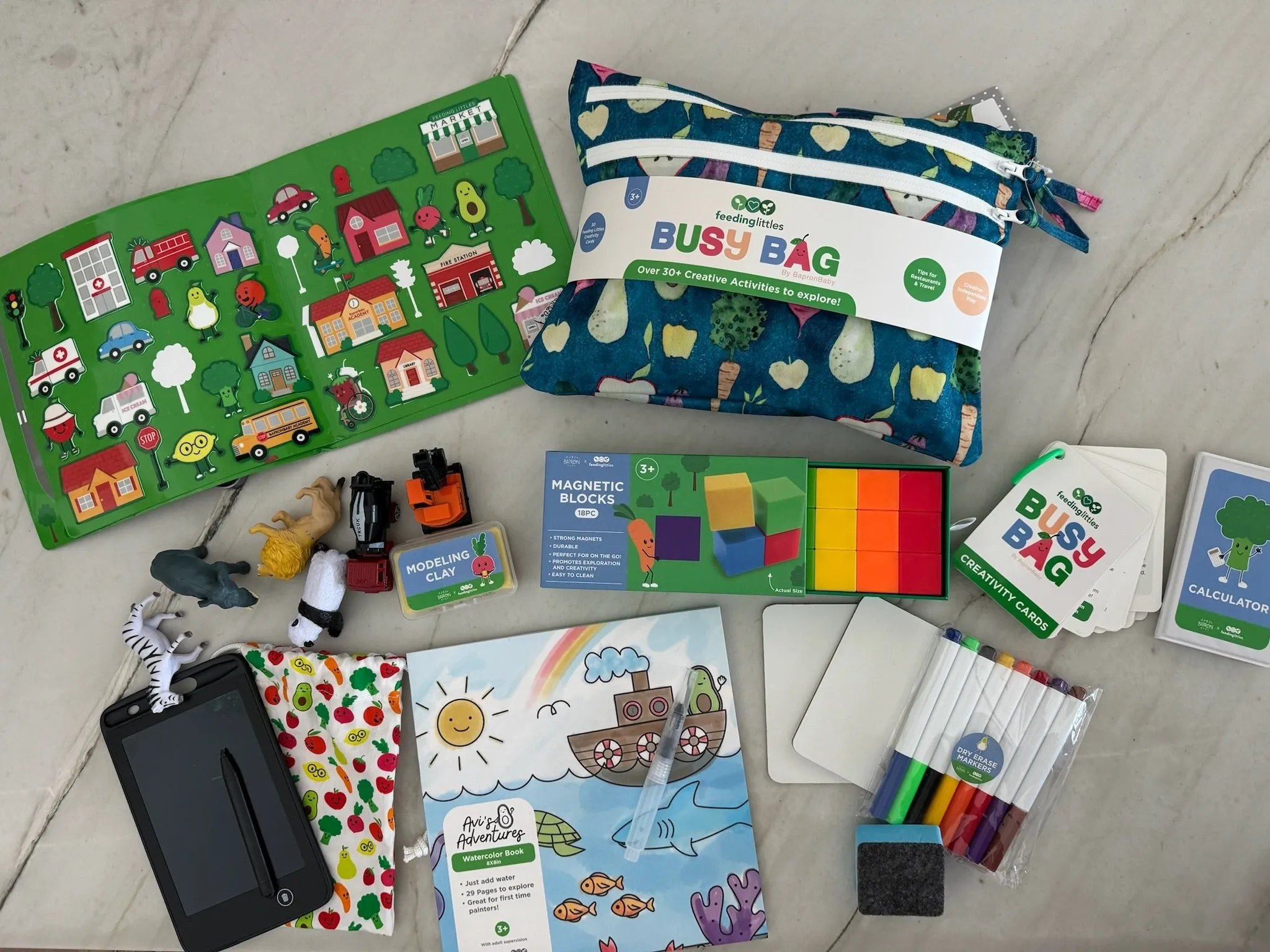 *NEW* Feeding Littles Busy Bag by BapronBaby
