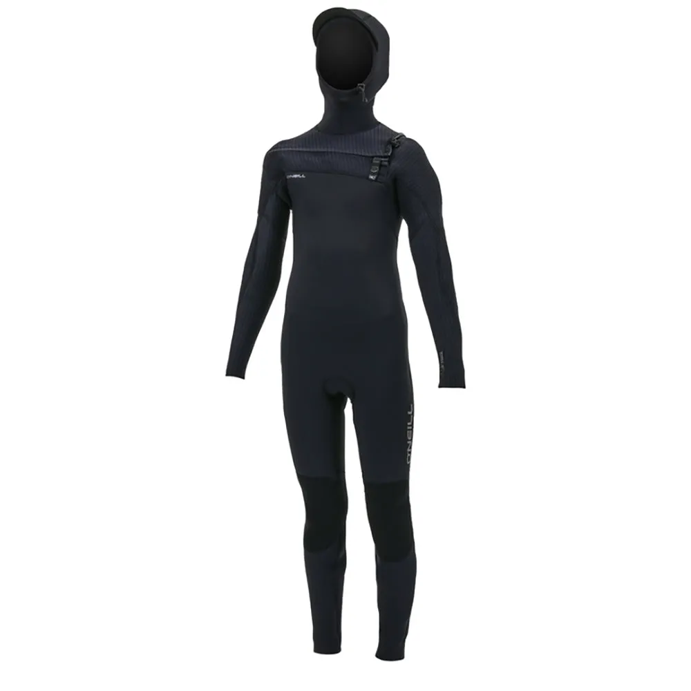 O'Neill Junior Hyperfreak 5.5/4 Hooded Chest Zip Wetsuit