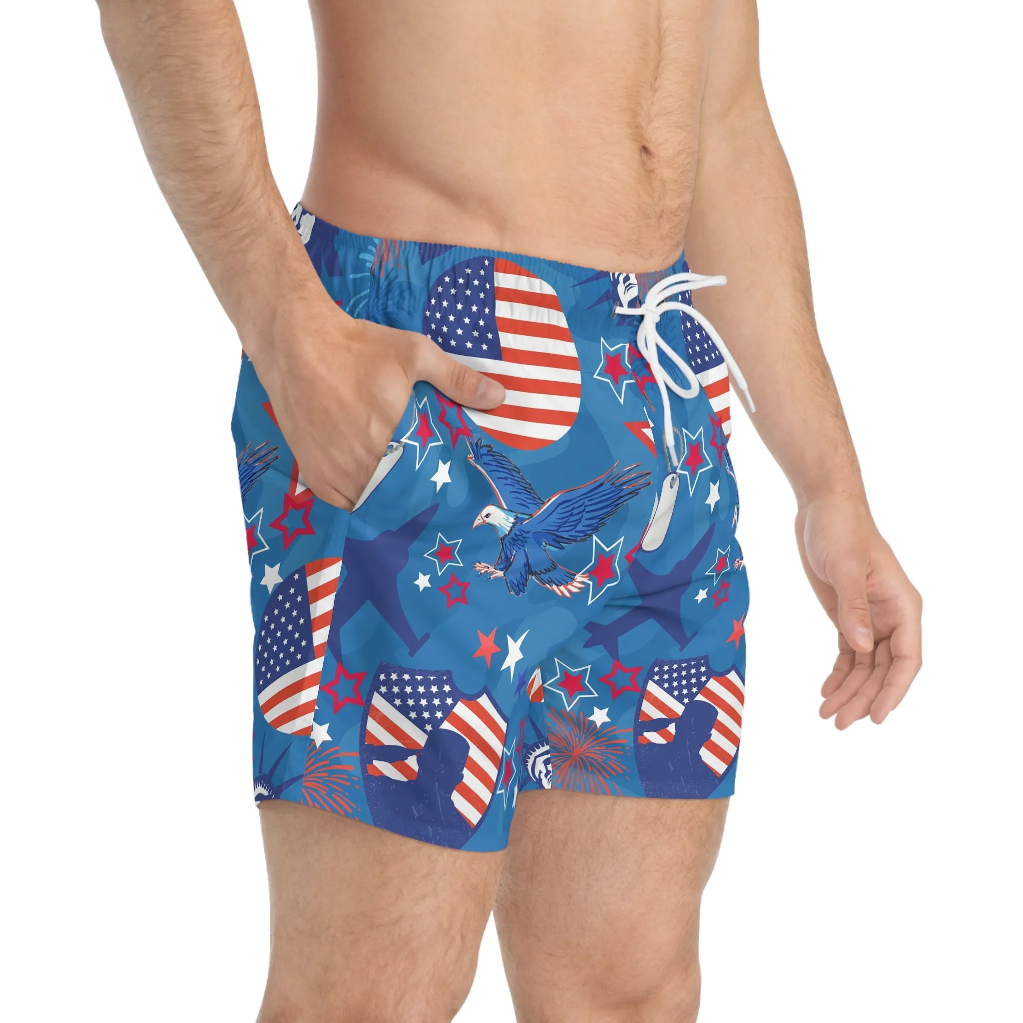 Patriot Duty Swim Trunks