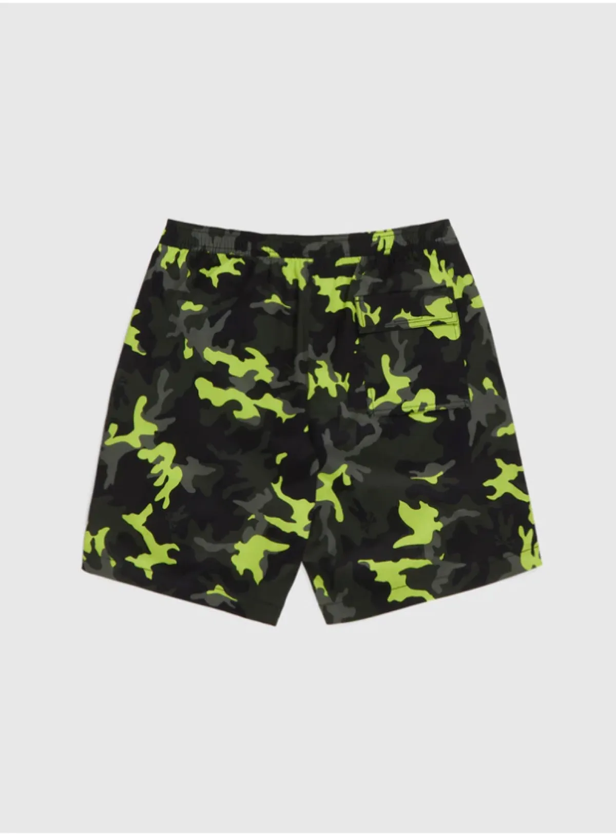 Psycho Bunny Swim Trunks - Plano Camo - Black - B6W376Z1PO