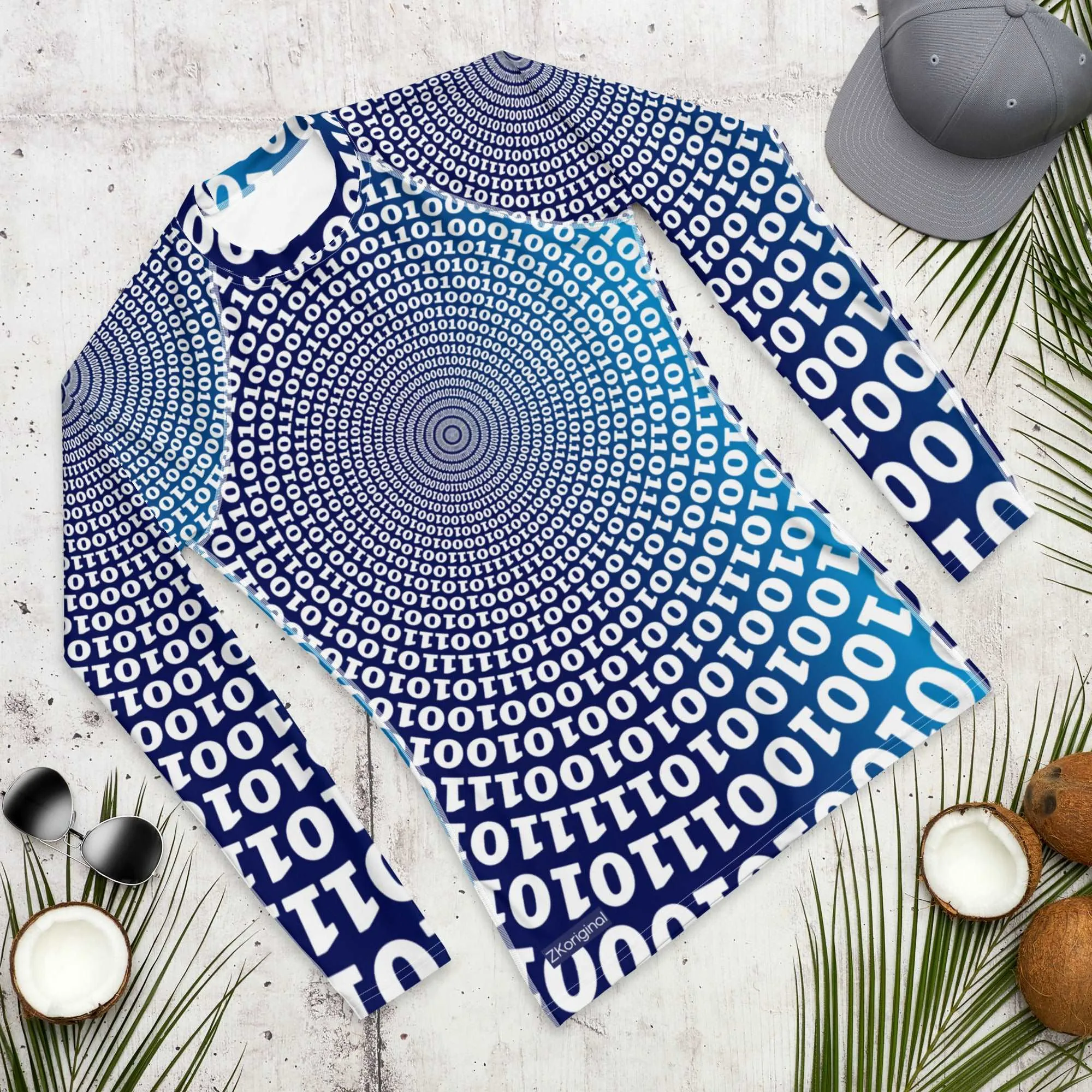 "Binary Code" Collection - Men's Rash Guard