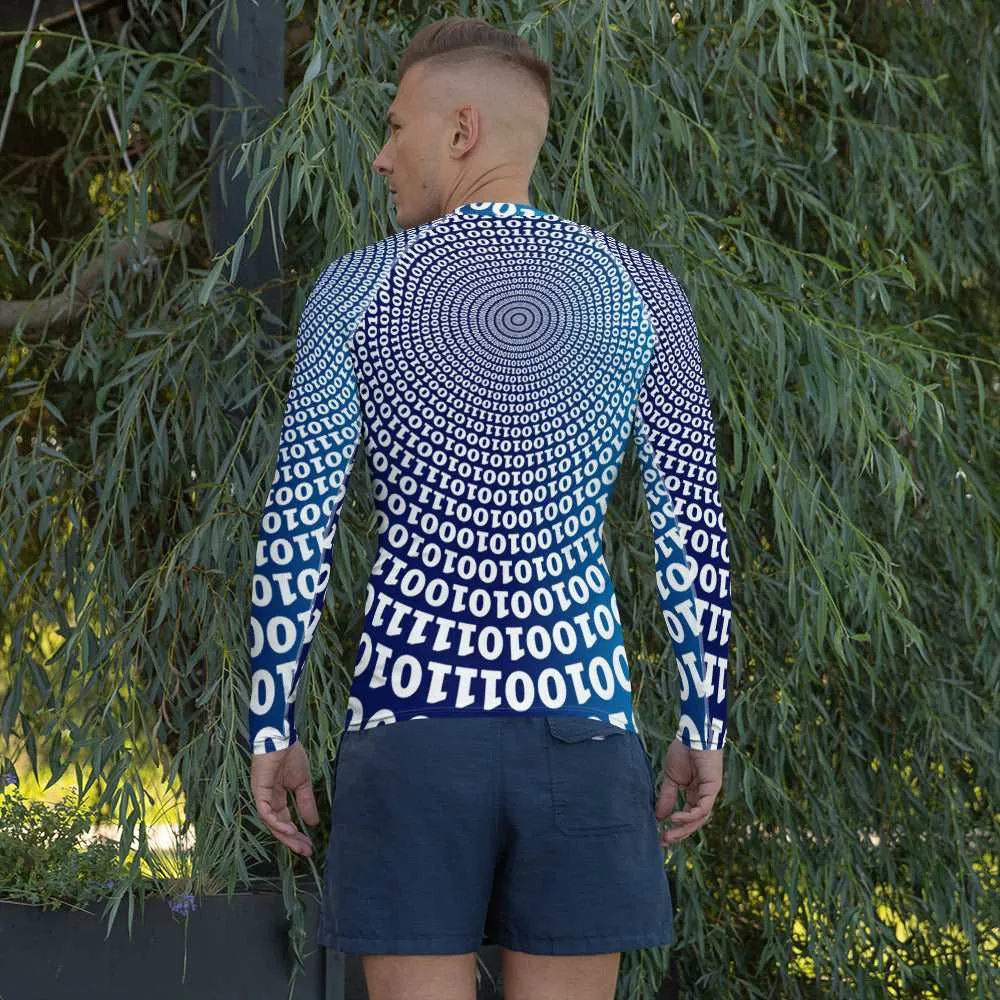 "Binary Code" Collection - Men's Rash Guard