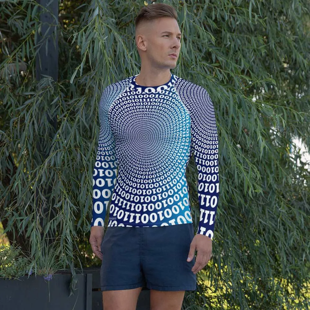 "Binary Code" Collection - Men's Rash Guard