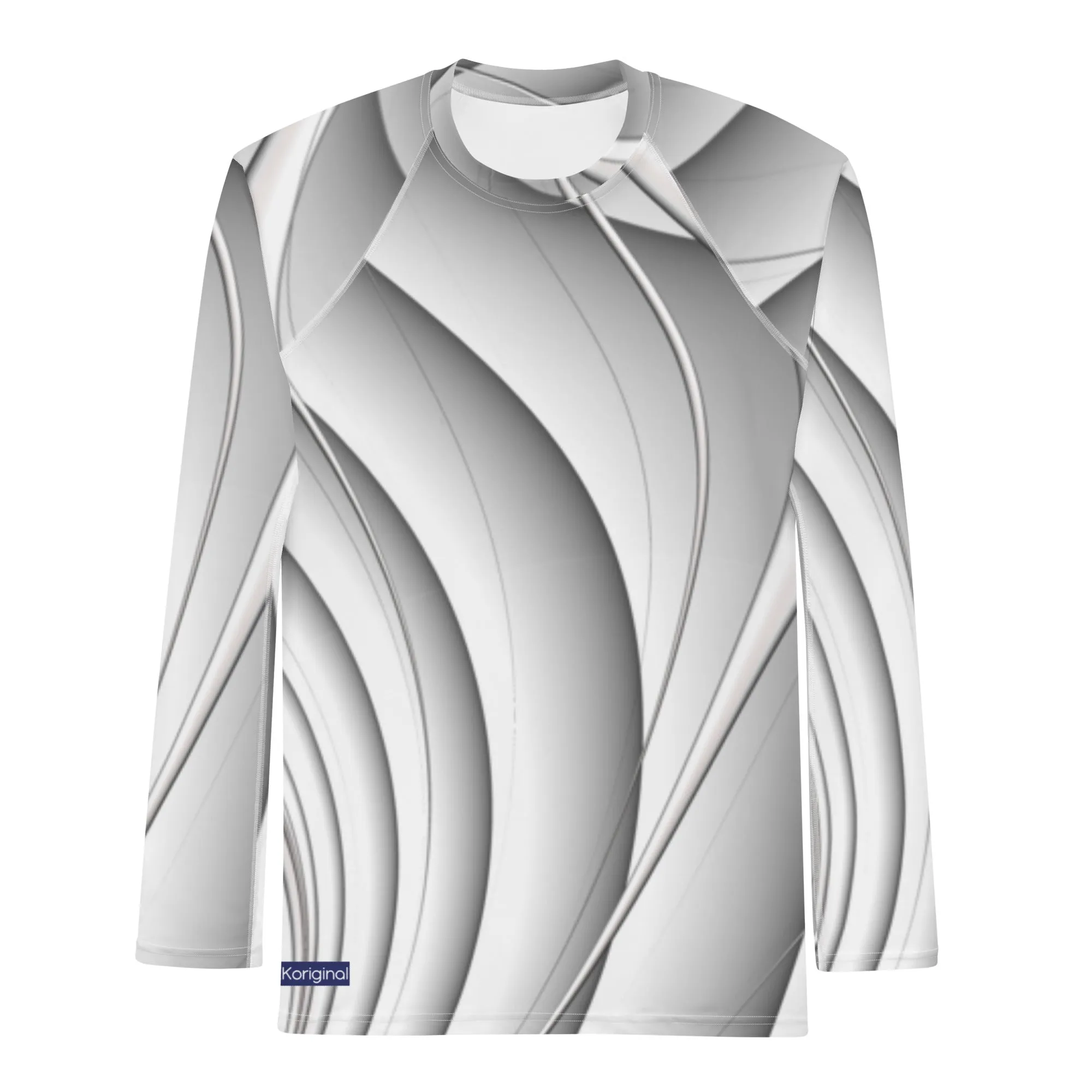 "Magnetic Wave" Collection - Men's Rash Guard