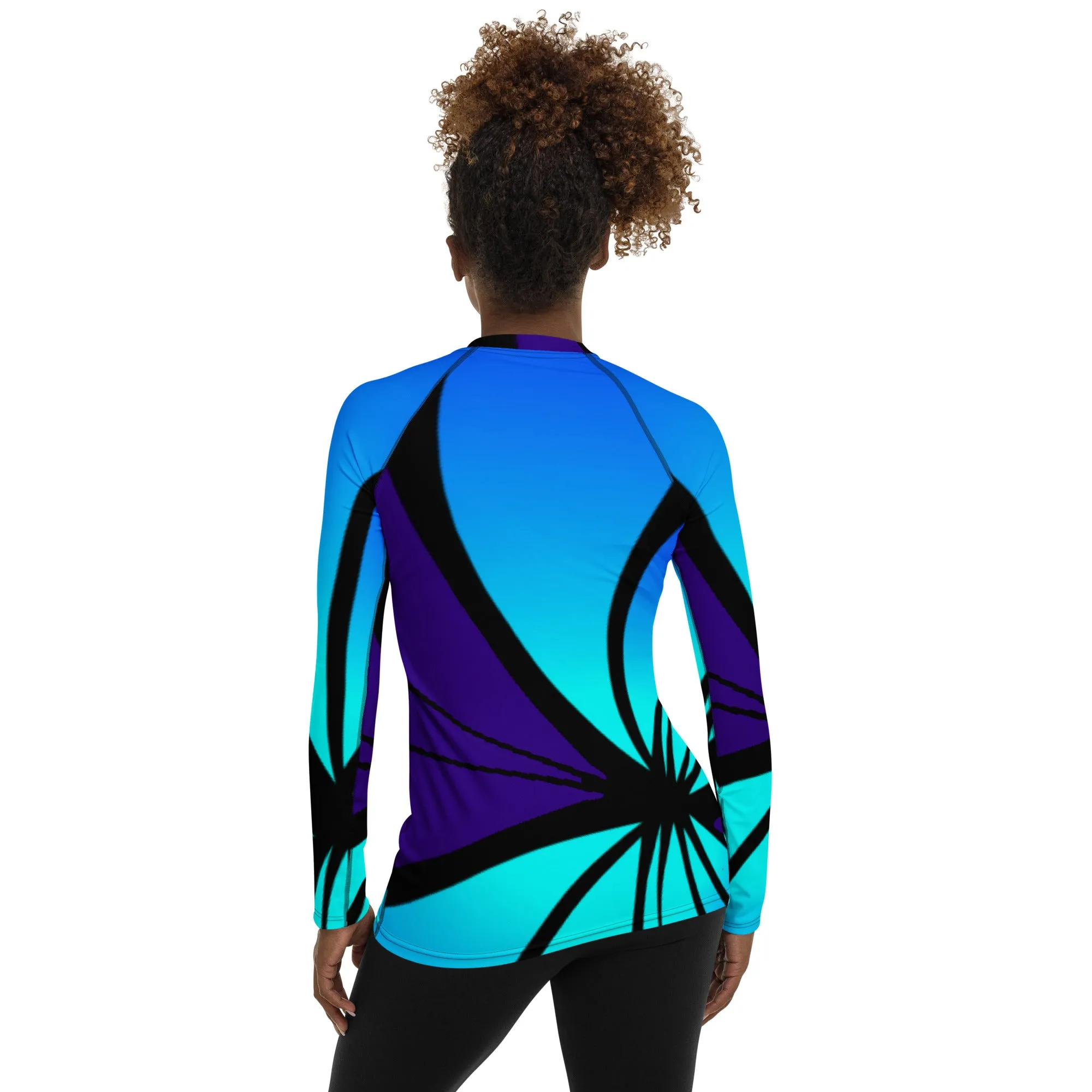 "Mystical Butterfly Bliss" Collection - Women's Rash Guard