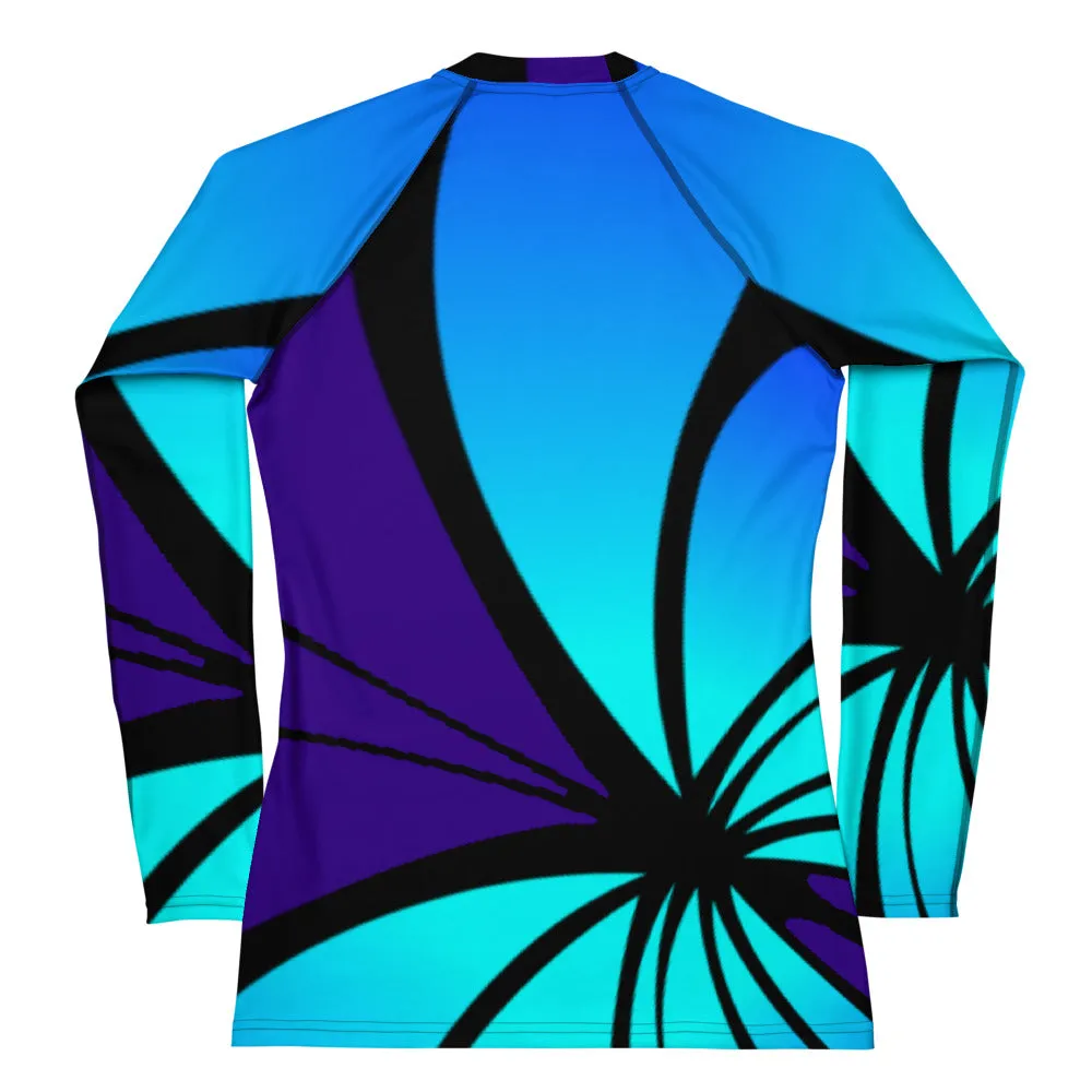 "Mystical Butterfly Bliss" Collection - Women's Rash Guard