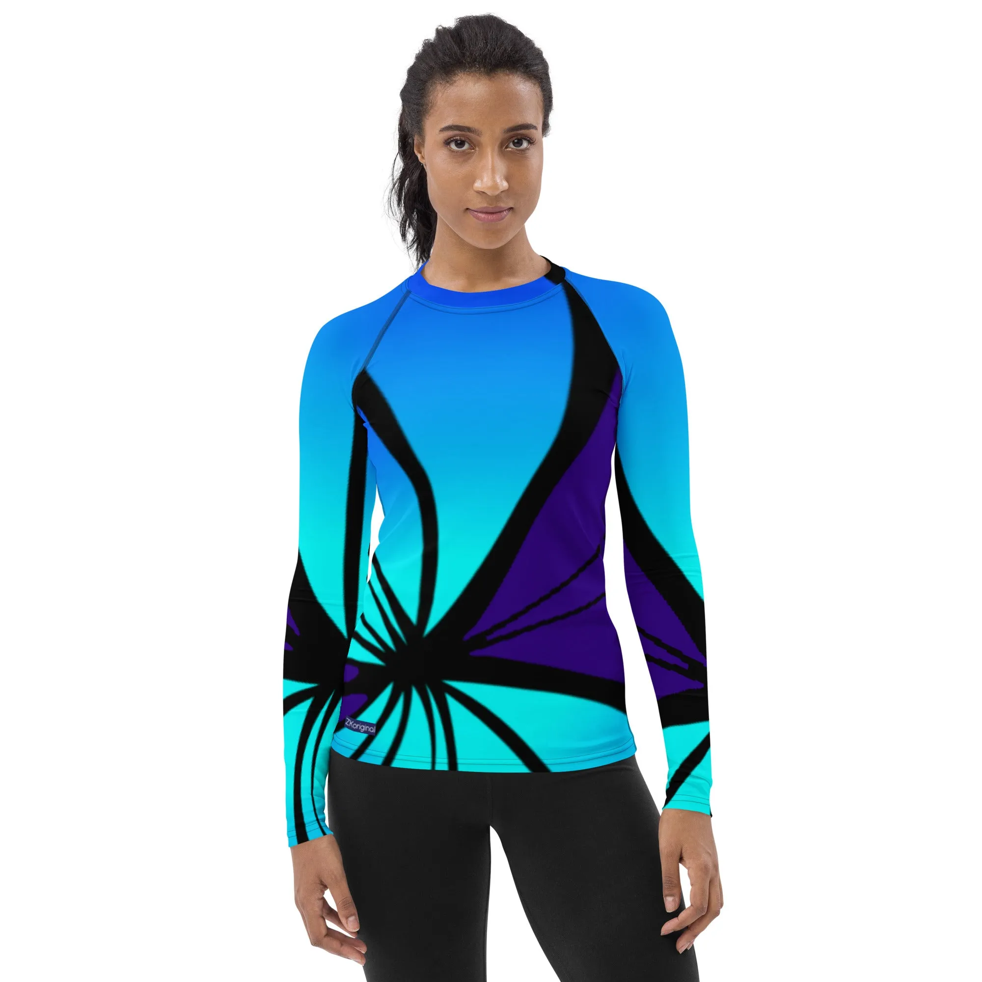 "Mystical Butterfly Bliss" Collection - Women's Rash Guard