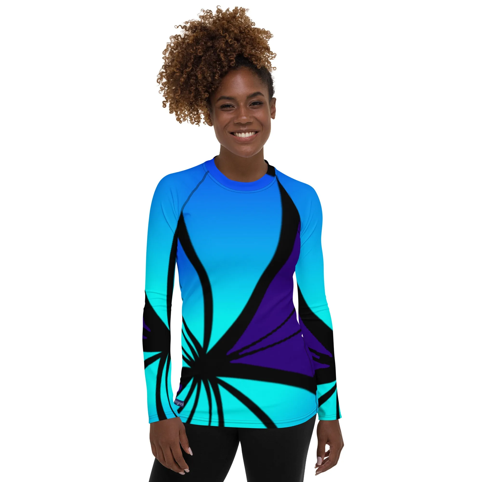 "Mystical Butterfly Bliss" Collection - Women's Rash Guard