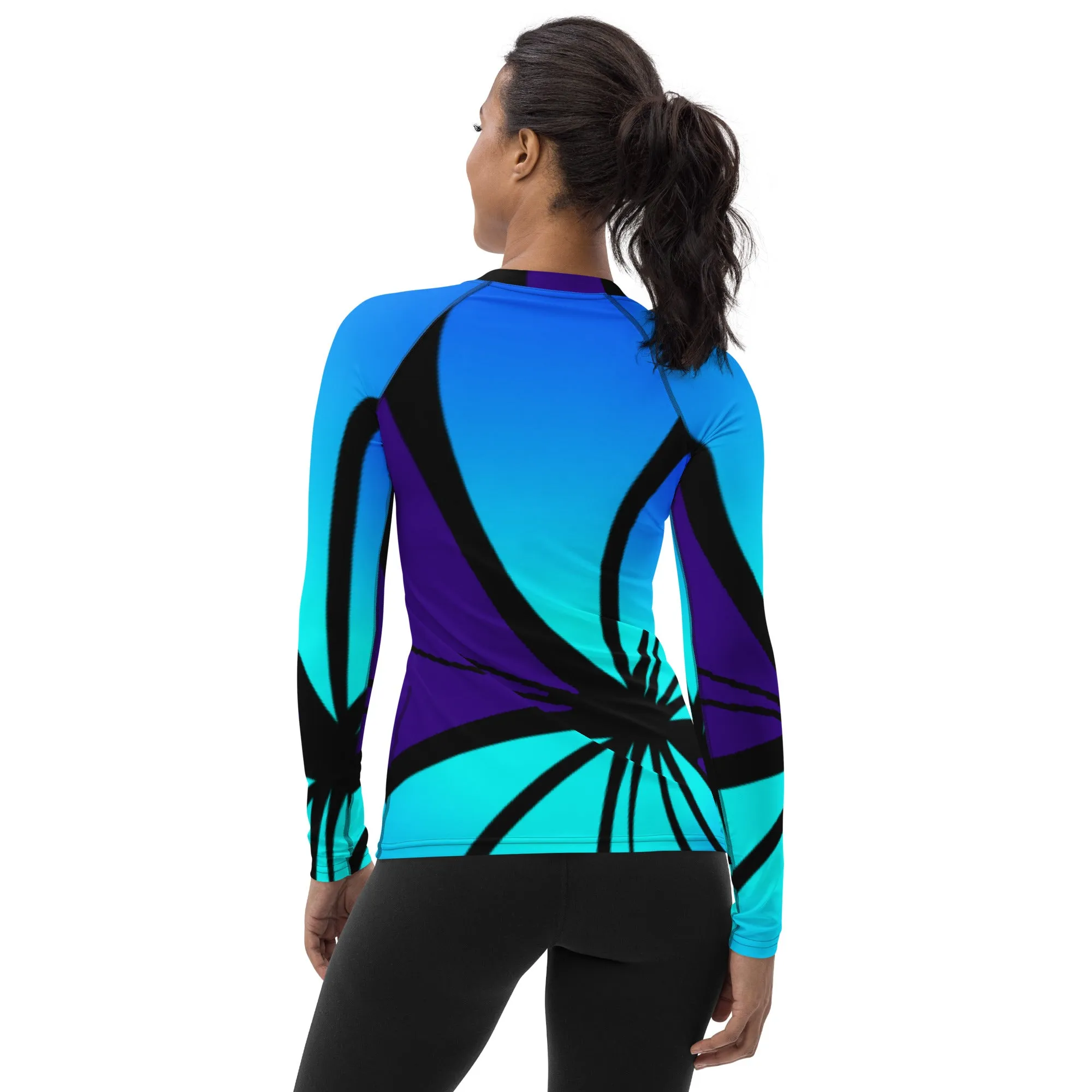 "Mystical Butterfly Bliss" Collection - Women's Rash Guard
