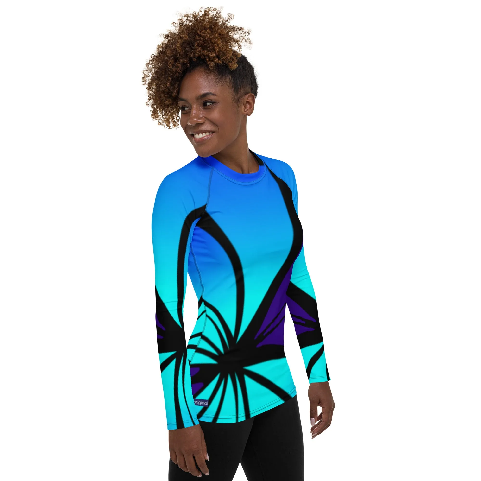 "Mystical Butterfly Bliss" Collection - Women's Rash Guard