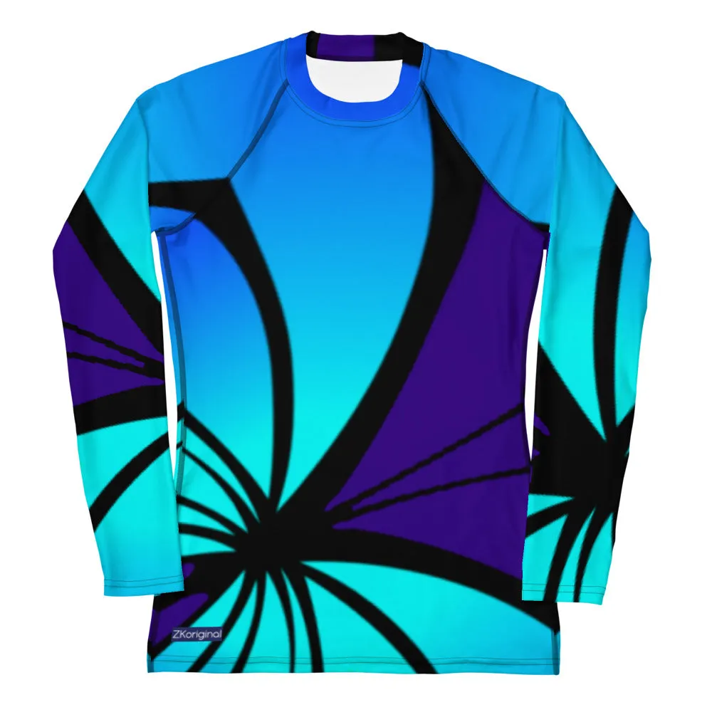 "Mystical Butterfly Bliss" Collection - Women's Rash Guard