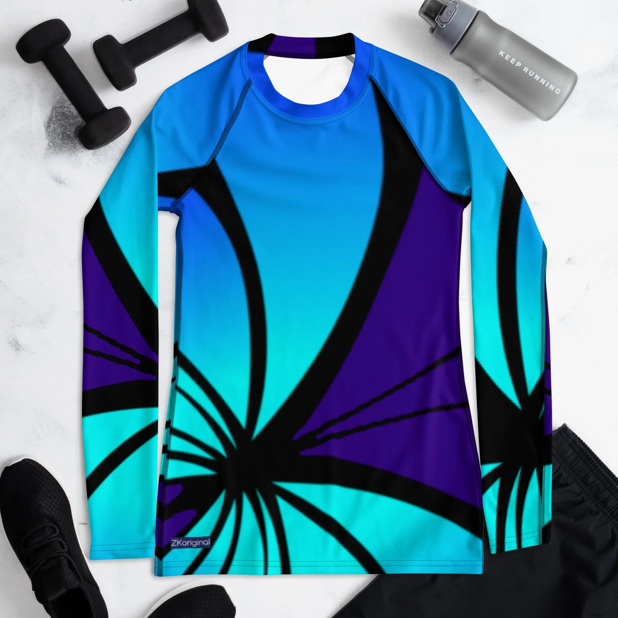 "Mystical Butterfly Bliss" Collection - Women's Rash Guard