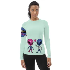 "Space Buds" Collection - Women's Rash Guard