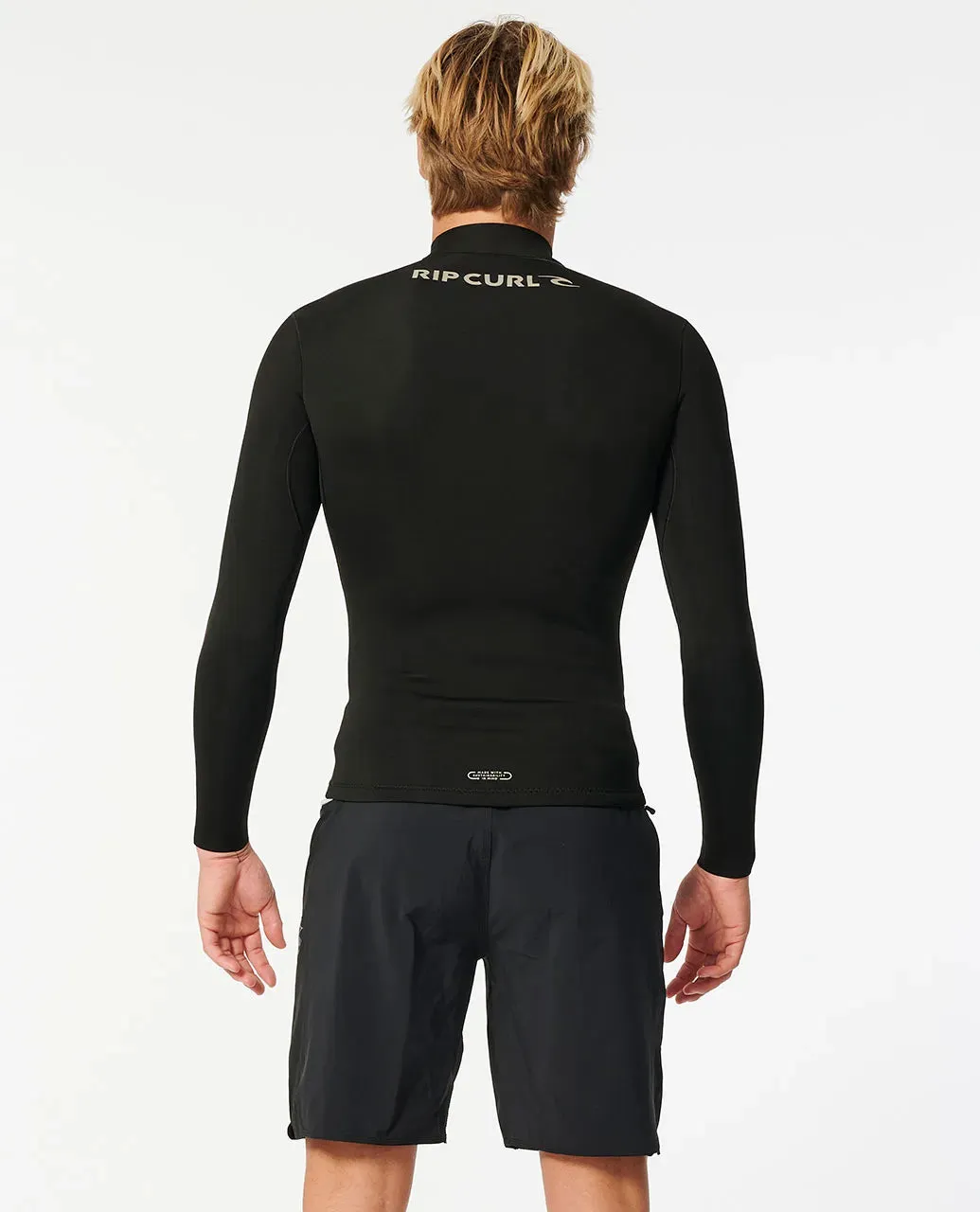 Rip Curl Men's Dawn Patrol 1.5mm Long Sleeve Wetsuit Jacket Black 122MWJ-0090