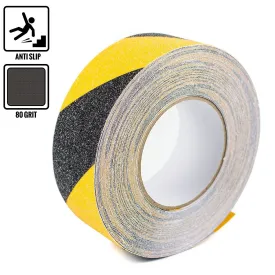 RK Safety 2" X 60' Black & Yellow Color Anti Slip Track Tape