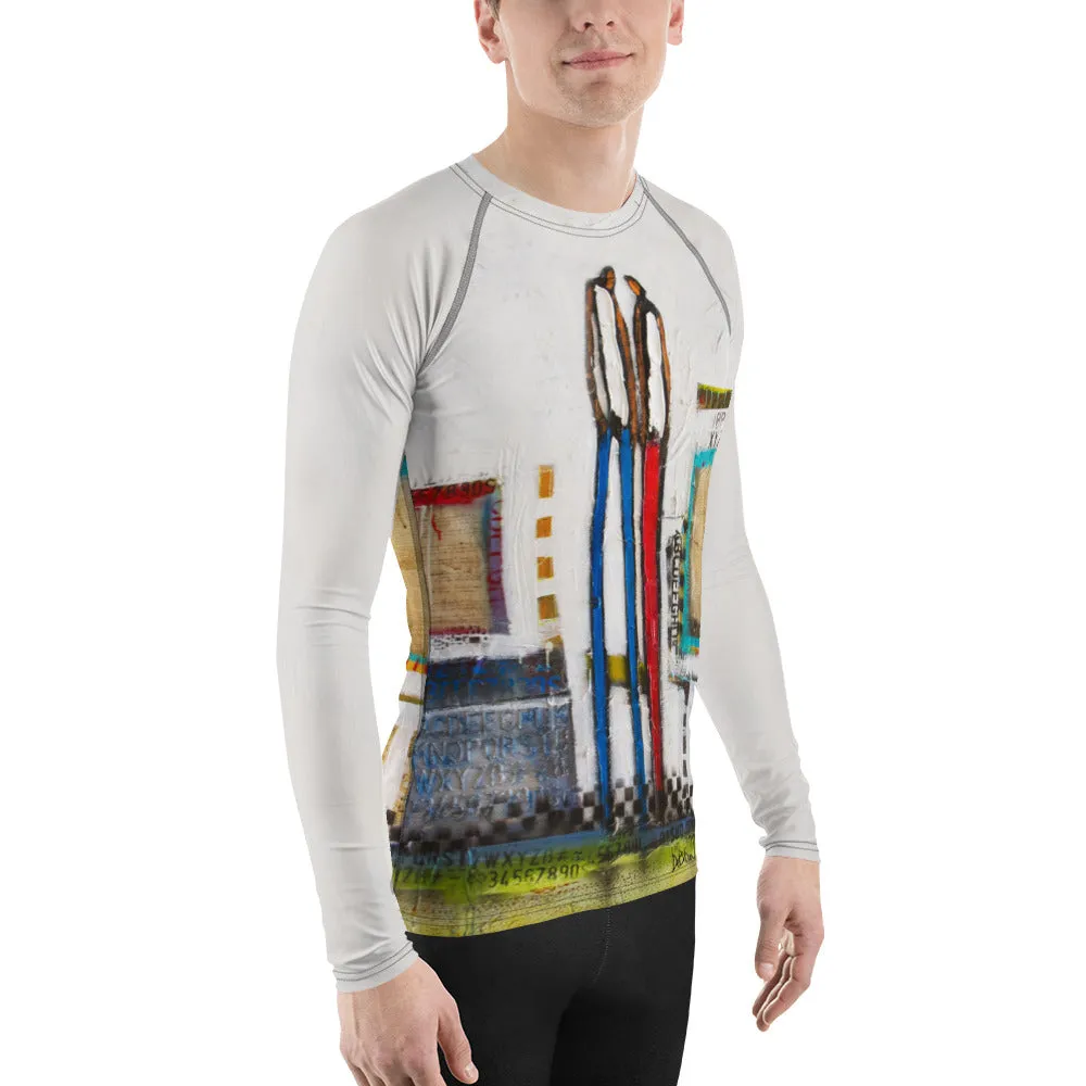 Romantic series Men's Rash Guard