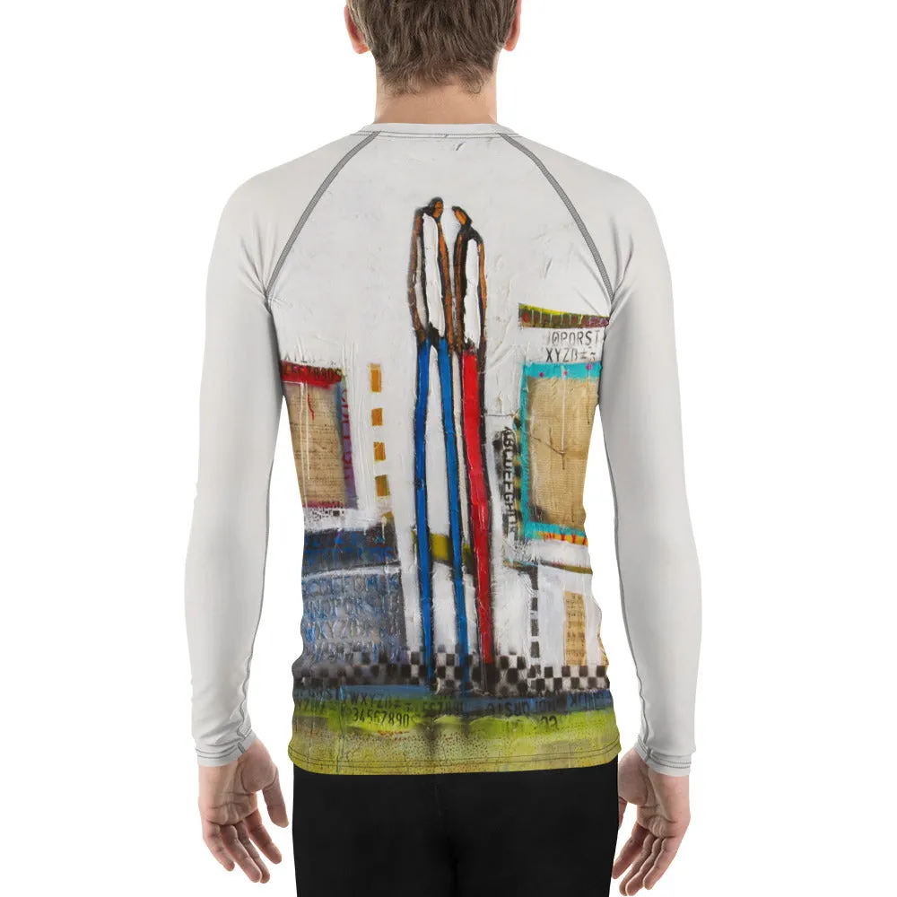 Romantic series Men's Rash Guard